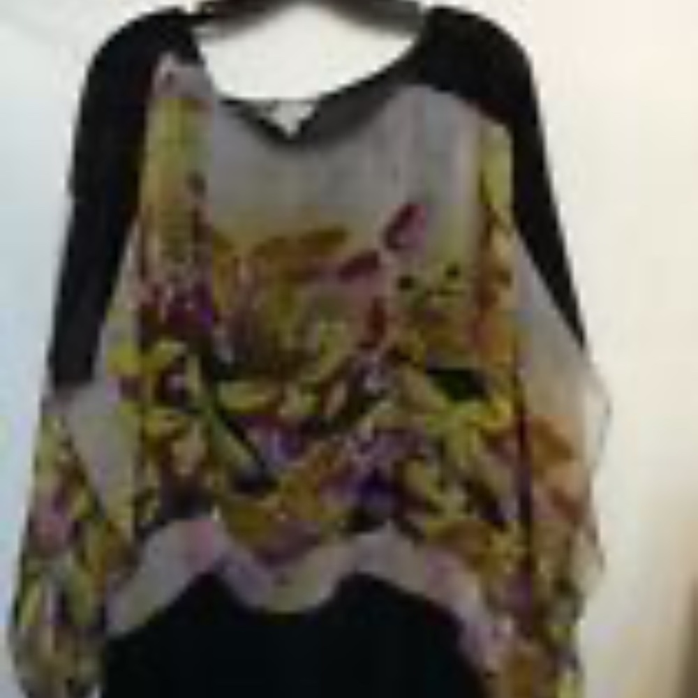 NWT Size 0X 100 % Silk blouse by Citron